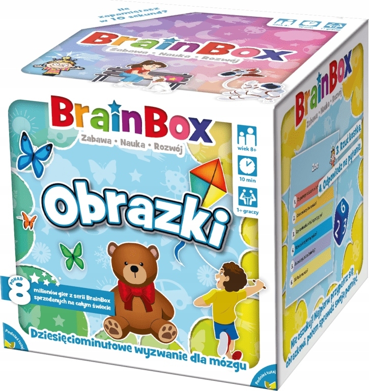 Spoločenská hra BrainBox - Obrázky (2. vydanie Rebel) Rebel